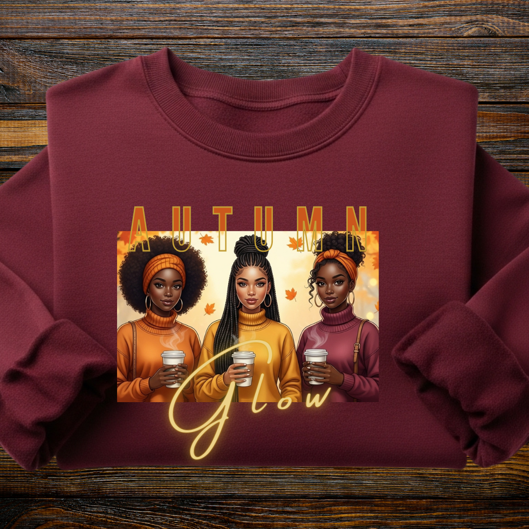 Autumn Glow Sweatshirt – Fall Graphic Pullover