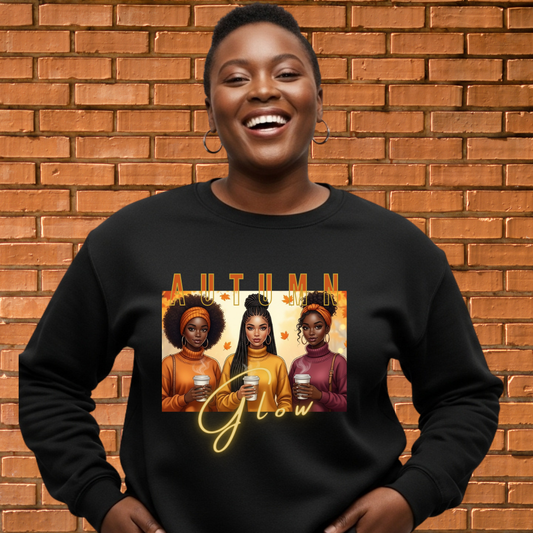 Autumn Glow Sweatshirt – Fall Graphic Pullover