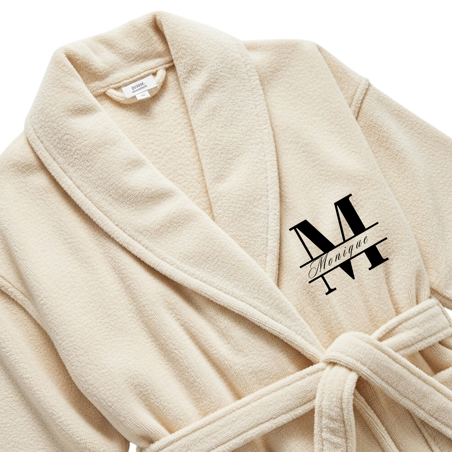 Personalized Comfy Plush Bath Robe