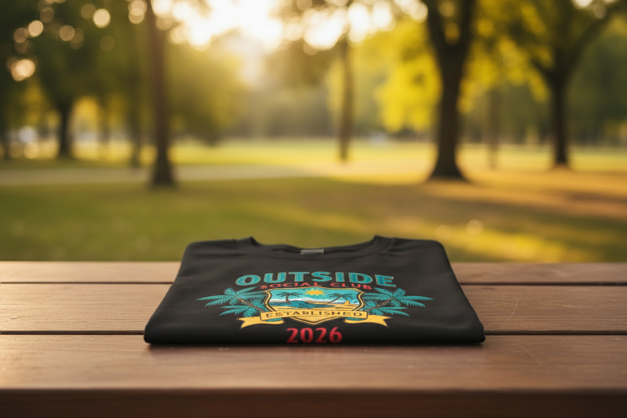 Outside Social Club™ Statement T-Shirt | Women's Summer Graphic Tee | Vacation & Weekend Outfit