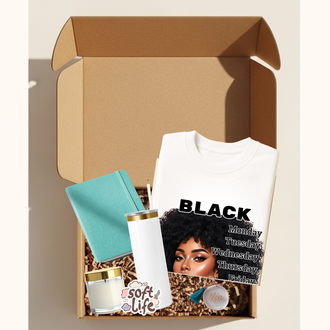 Such N’ Steal Soft Life Super Bundle – Black Everyday Edition (Personalized Sweatshirt Included)